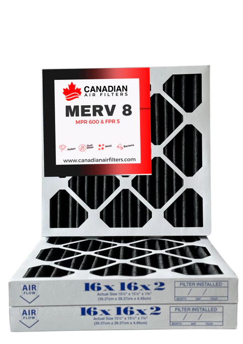 10x12x1 Carbon Pleated Air Filter (6 pack)