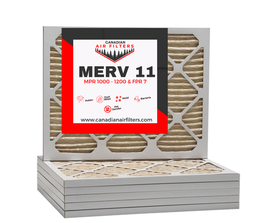 16 x 18 x 2 MERV 11 Pleated Air Filter (6 pack)
