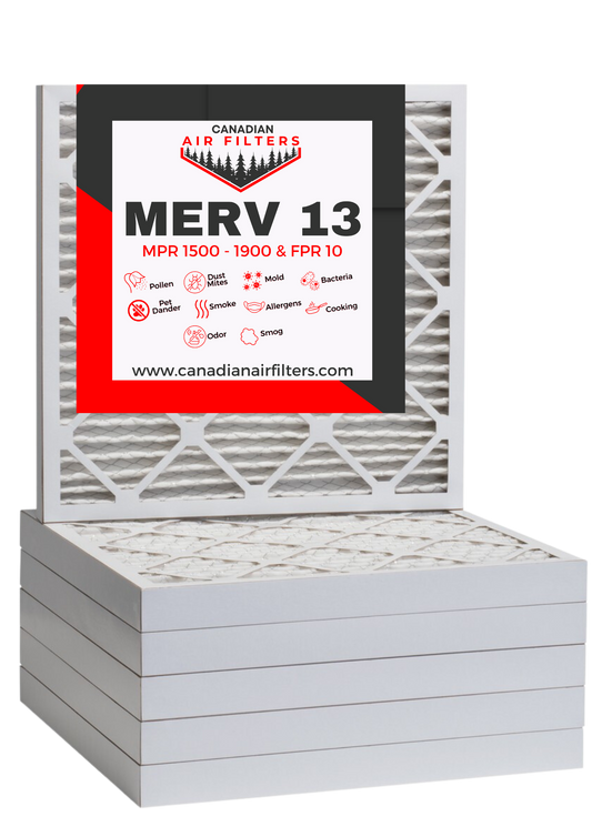 14 x 25 x 1 MERV 13 Pleated Air Filter (12 pack)