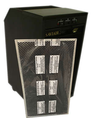 Savair 5000 pre filter and carbon filter kit (18 5/8 x 11 5/8 x 1/4)