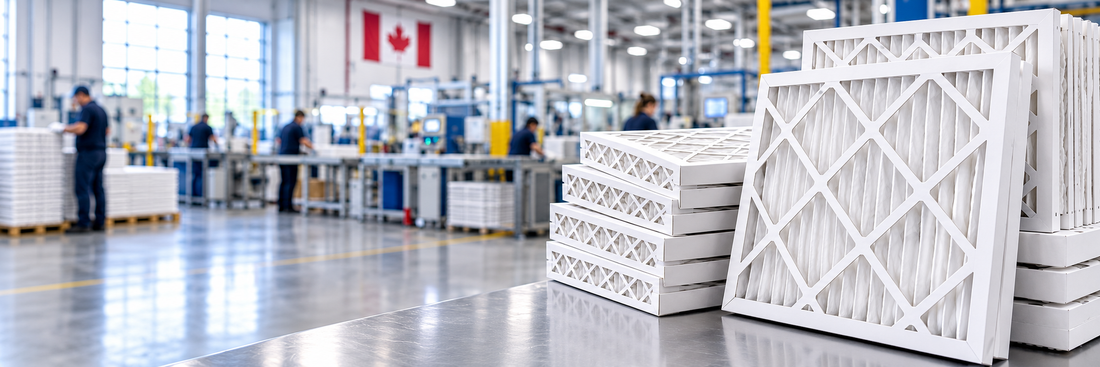 Canadian Air Filters production floor