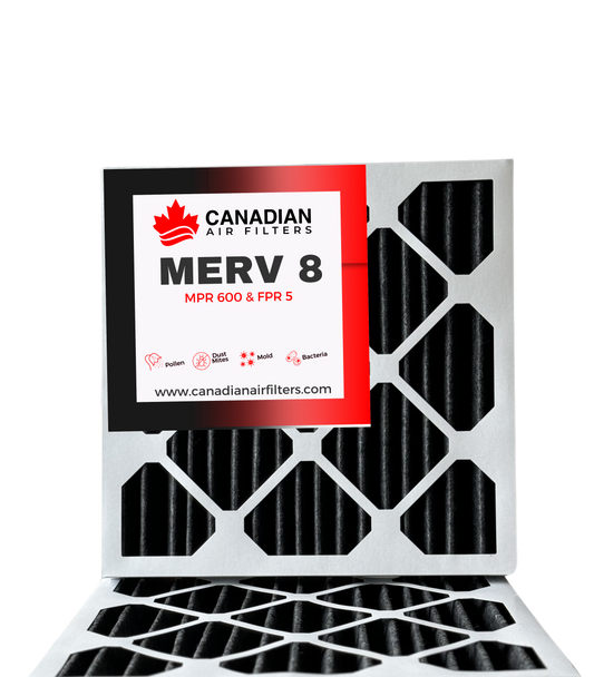 8x13x1 EXACT - Carbon Pleated Merv 8 (12 Pack) - Vent Guard - Floor Choice Return Grill Filter