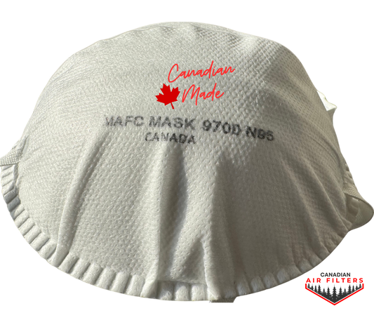 Face Mask - 9700-N95 - 20/case  - Made in Canada