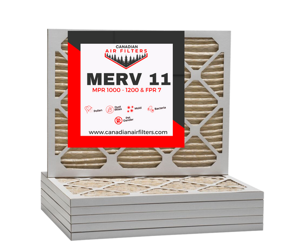 10 x 16 x 2 MERV 11 Pleated Air Filter (06 pack)