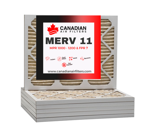 6 x 30 x 1 MERV 11 Pleated Air Filter (12 pack)