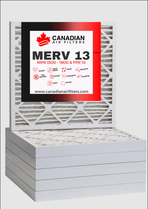7.25X8.375X1 MERV 13 Pleated Air Filter (06 pack)