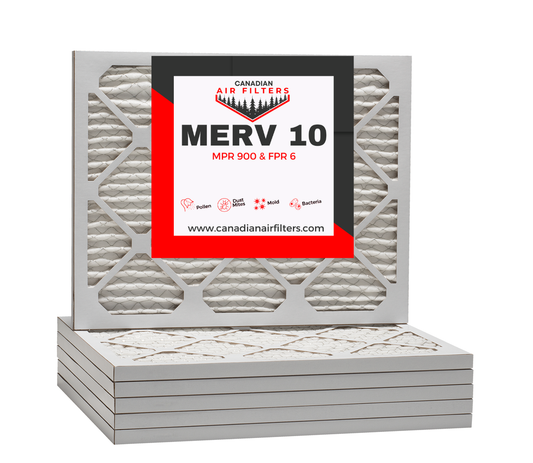 10x46x1 MERV 10 Pleated Air Filter (06 pack)